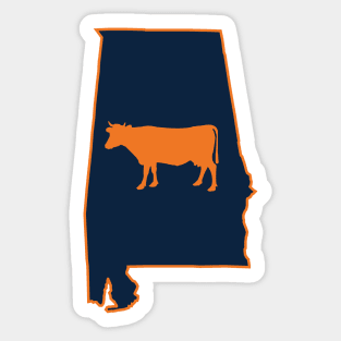 Cow College - The Plains Sticker